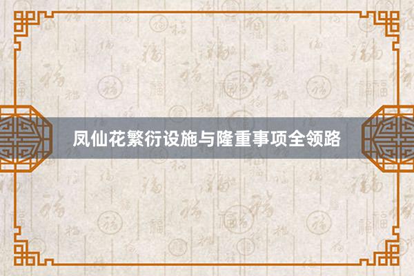 凤仙花繁衍设施与隆重事项全领路